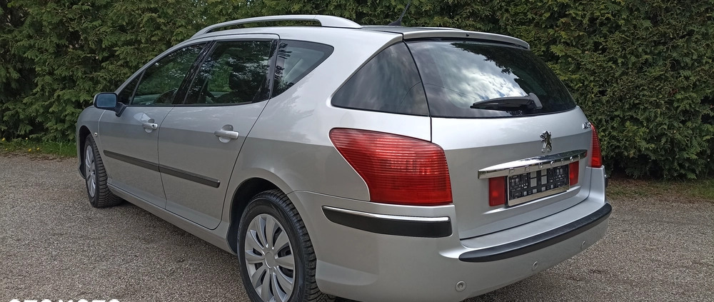 Peugeot 407 cena 12999 przebieg: 201500, rok produkcji 2006 z Radzionków małe 497